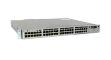 Cisco WS-C3850-12X48U-S Catalyst 3850 Switch 48-Port Gigabit PoE 1100W AC