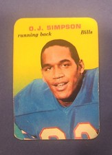 O.J. Simpson Cards, Rookie Card and Autographed Memorabilia Guide 12