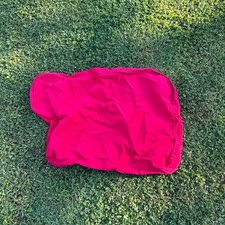IKEA EKTORP Red Solid Red Couch Back Side Cushion Cover Only 601.667.66