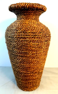 里帰り　藤の小ぶり花瓶 藤编花瓶| eBay