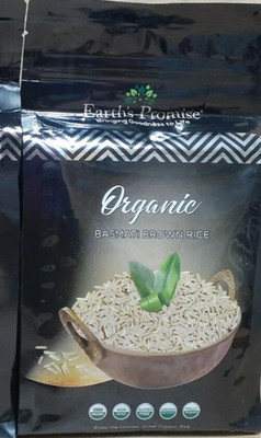 1-32oz BAG Earth's Promise USDA Organic Basmati Brown Rice 0 FAT Non-GMO VALUE
