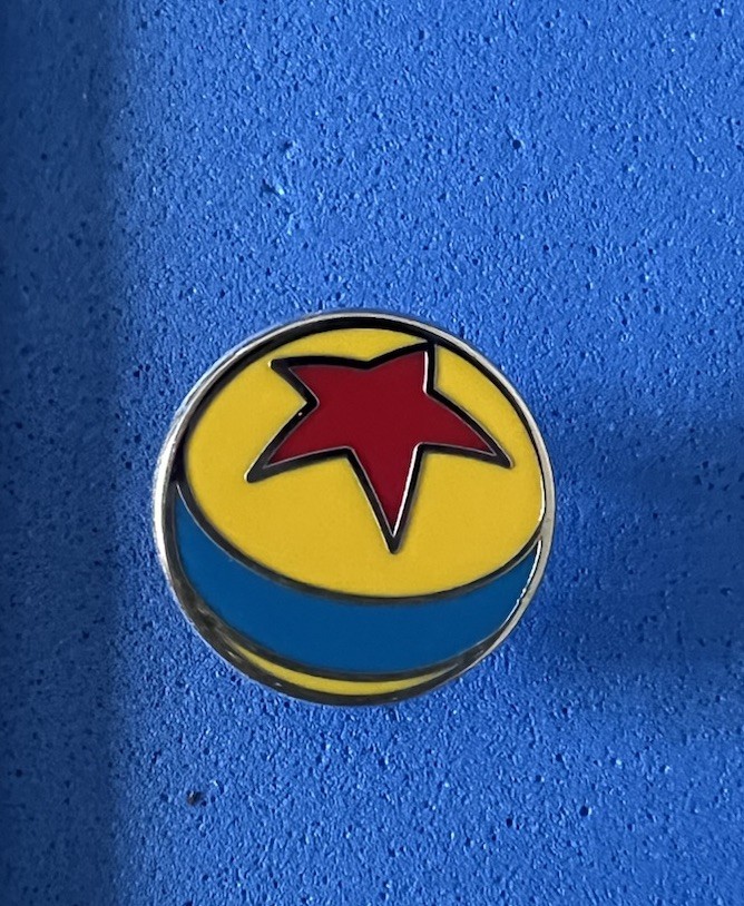 Disney Tiny Kingdom Pin Second Edition Series 1 Pixar Ball Logo