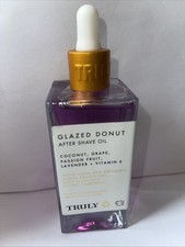 Truly Glazed Donut After Shave Oil, Hydrating Glow, 3.1oz/90ml - BRAND NEW