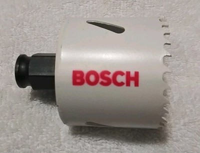 BOSCH  2-1/8'' 54mm PROGRESSOR HOLE SAW BIT  HSS BI-METAL QUICK RELEASE  HOLE SAW