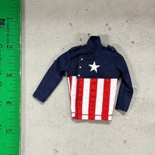 B-Grade (imperfection on the Star) 1/12 scale Captain America Shirt x 1