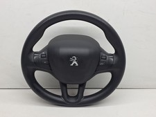 PEUGEOT 208 STEERING WHEEL 6191372 MK1 2014