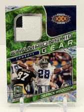 2020 Spectra Darren Woodson Championship Gear #/30 (Player-Worn Relic Patch)