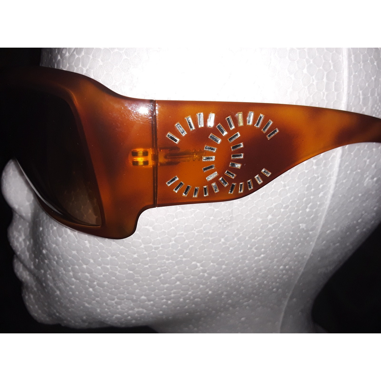 Auth Chanel CC Logo Tortoise Shell Sunglasses, Ca… - image 2