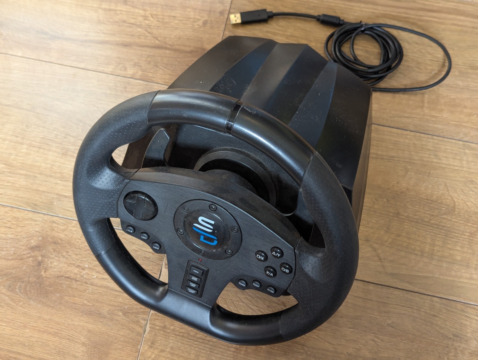 WHEEL ONLY Subsonic Superdrive GS850-X racing wheel for Xbox PS4 PC NO PEDALS B
