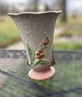 Vintage Roseville Pottery Vase Bittersweet 6” Tall No Cracks Or Chips