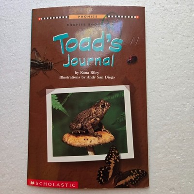 Toad's Journal (Phonics chapter book) - Paperback By Riley, Kana - GOOD