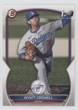 2023 Bowman Draft Wyatt Crowell #BD-63 18vd
