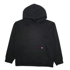 WRANGLER Hoodie Polyester Fleece Jumper Mens M