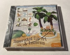Shipwrecked Clip Art Resources Cd-rom New Sealed Free Fast Shipping.