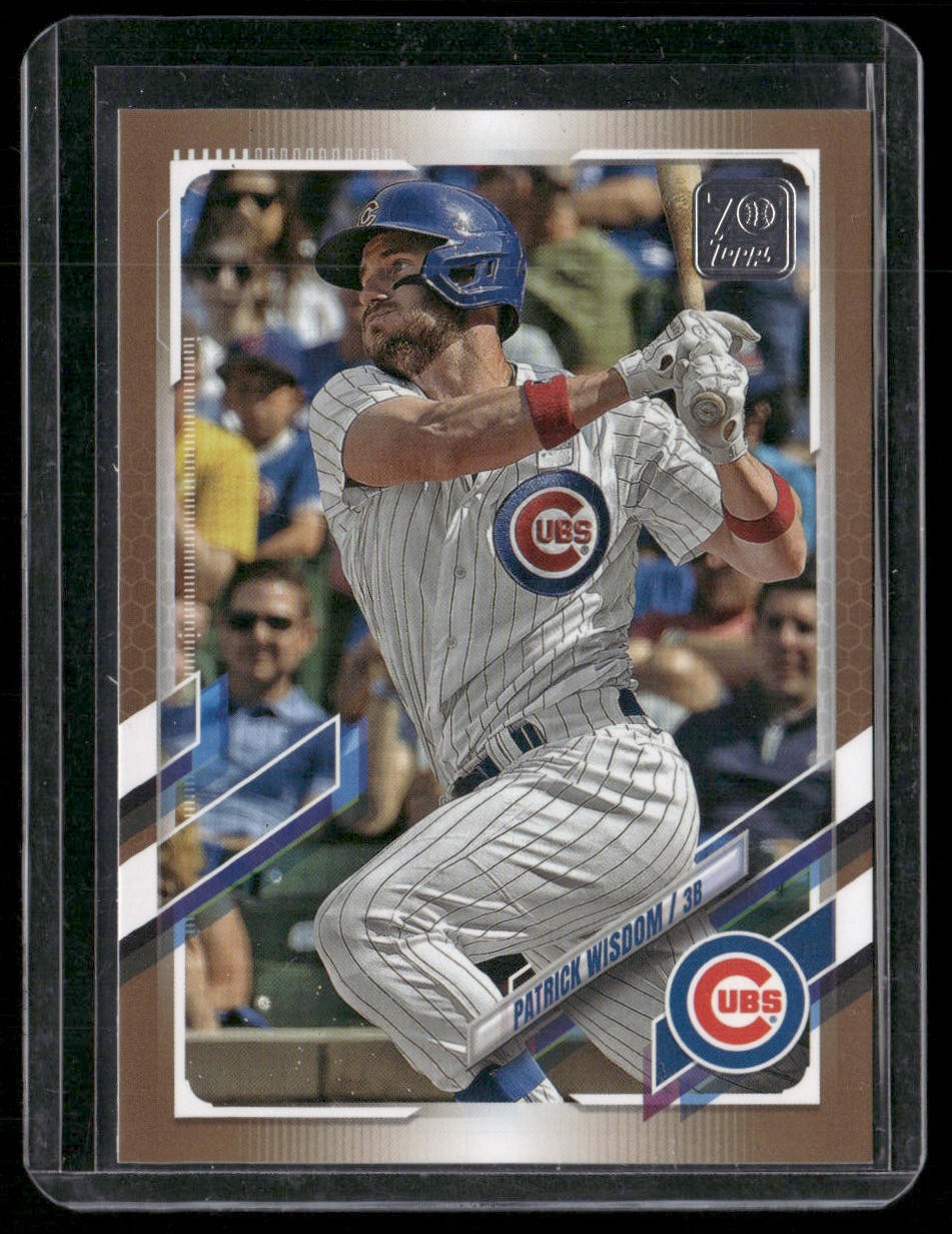 2021 Topps Update #US316 Patrick Wisdom Gold #/2021