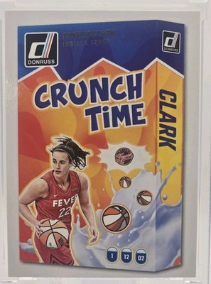 2025 Panini Donruss WNBA - Crunch Time Caitlin Clark #5 Press Proof