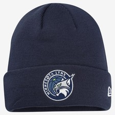 Men's New Era Navy Minnesota Lynx Cuffed Knit Hat