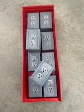 HUBBELL DRUB15CB5  5A 125V (9) DRUB15HCB5 5A 125V (1) LOT of 10 Total