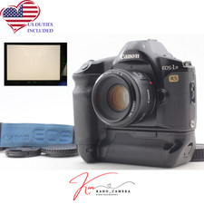 N MINT Canon EOS-1N RS 35mm SLR Film Camera EF 50mm f/1.8 II Lens from JAPAN