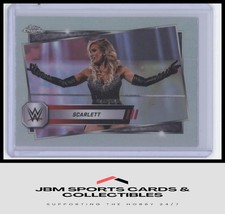 2025 Topps Chrome WWE #101 Scarlett Refractor