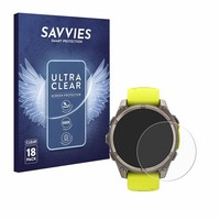 18X Schutzfolie FüR Garmin Fenix 8 Solar (47 Mm) Display Schutz Folie