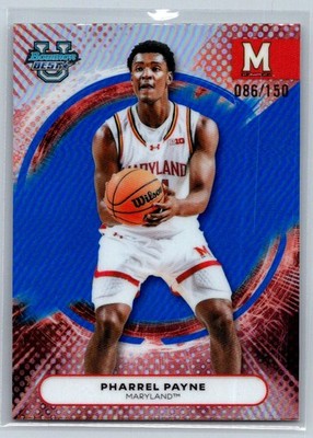 2025-26 Bowman's Best University #72 Pharrel Payne Blue #/150
