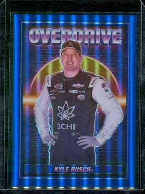 2023 Panini Chronicles #17 Kyle Busch Overdrive Blue #/199