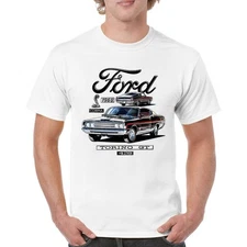 1969 Ford Torino GT Cobra T-shirt American Muscle Car Classic Retro Men's Tee