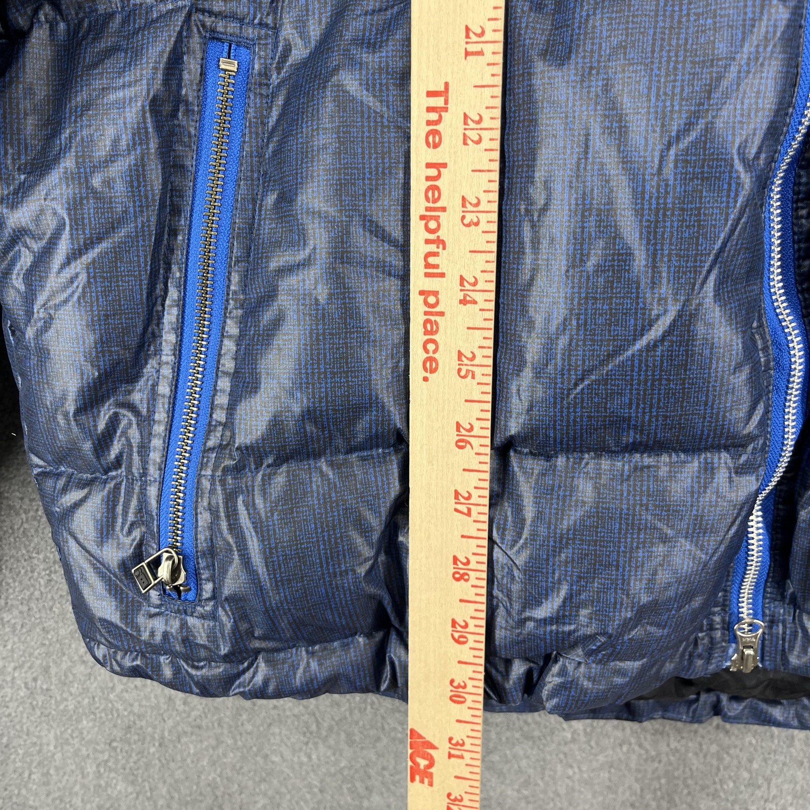 Bonfire Snowboarding Company Jacket Mens XL Blue Dakar Puffer Hooded Snowboard