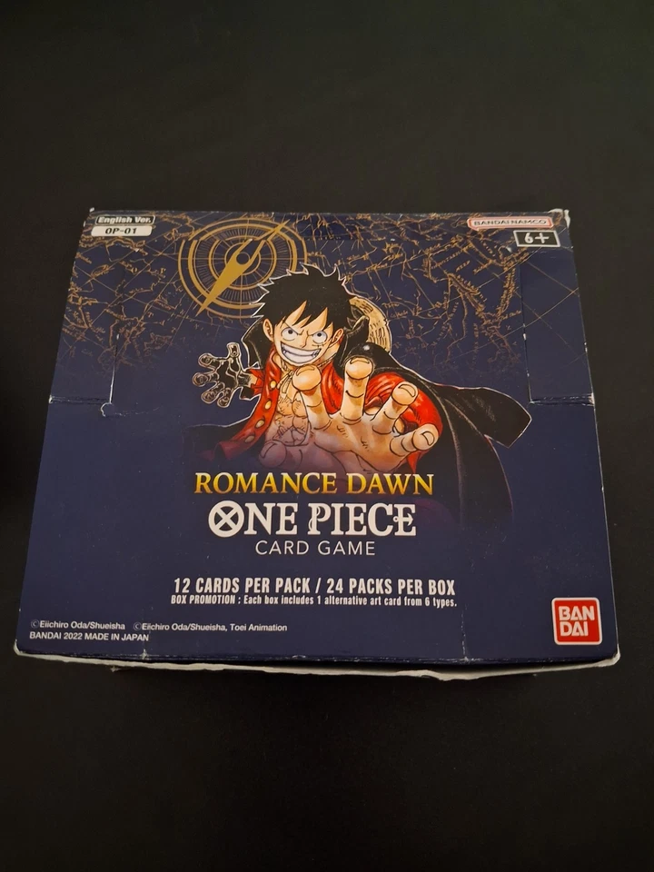 OP01 Romance Dawn Display First Print Blue Bottom Bulk C , UC , R , L , 1 SR - Bild 2 von 4