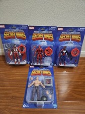 Marvel Legends Secret Wars Spider-Man Alien Costume  Falcon  Daredevil ...