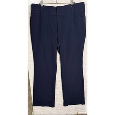Nine West Women’s 14 Short Navy Bootcut Stretch Dress Pants