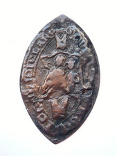 empreinte de SCEAU MEDIEVAL à étudier