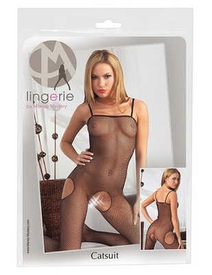 Bodystocking Catsuit ouvert, 2er Pack - neu in OVP