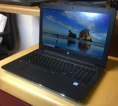 CAD ZERTIFIZIERTES WORKSTATION HP ZBOOK 15 G4 I7 4X3,9GHz 16GB SSD DE-BACKLIT