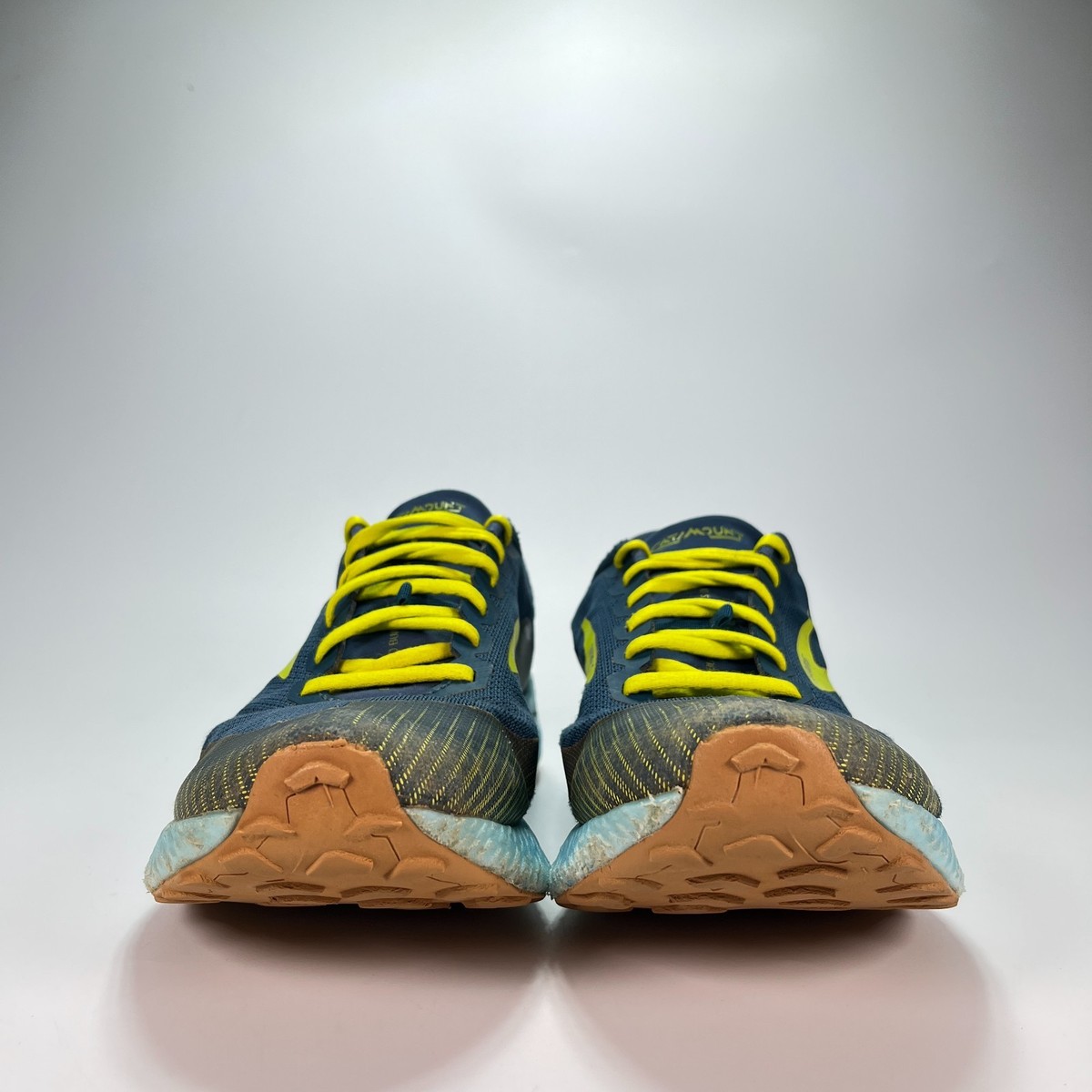 Brooks Catamount Blue Yellow Trail Running Shoes Sneaker 113521D436 Mens Size 11 Brooks Catamount Blue Yellow Trail Running Shoes Sneaker  main image 4
