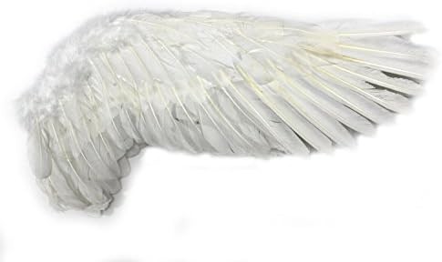 Amaz Style Angel Wings Kostüm klein weiß - Bild 3 von 4