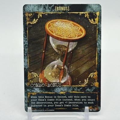Resident Evil Deck Building Game Combo Bonus Card MA-021 Bandai CAPCOM