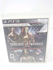 Deadliest Warrior: Ancient Combat (Sony PlayStation 3)-Good 