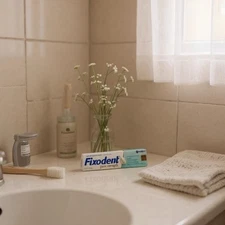 Fixodent Pure Strength Secure Denture Adhesive Cream, 2.4 oz