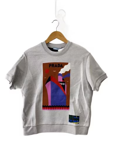 PRADA/Sweatshirt/M/Cotton/GRY