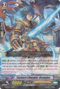 #ad #ad TACITURN LIBERATOR BRENNIUS G BT03 027EN R CARDFIGHT VANGUARD HP $1.99