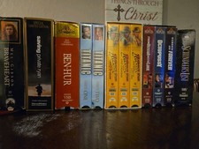 VHS Tapes Assorted Assorted Movies,