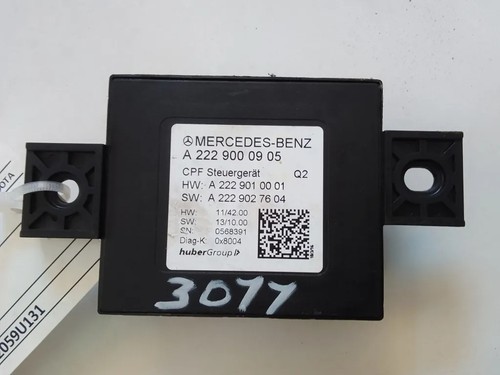 MERCEDES-BENZ C W205 Andere Steuergeräte A2229000905 2.00 34868933
