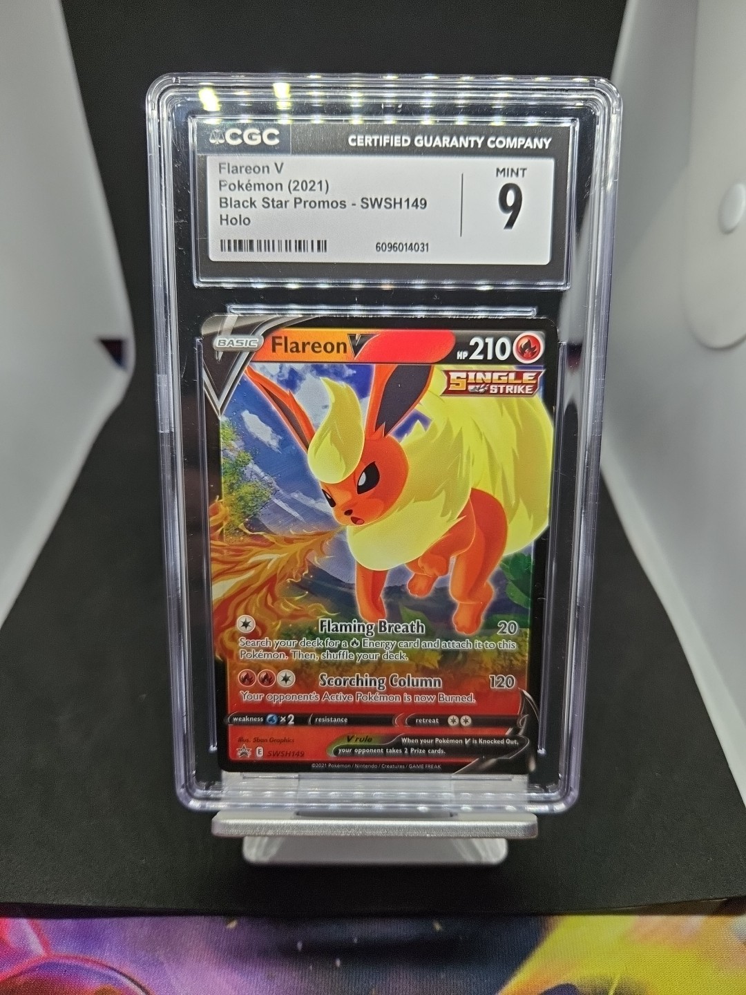 Flareon V SWSH149 Promo - CGC 9 - Pokémon Card TCG (Equiv. PSA BGS)