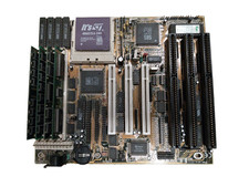Lucky Star LS-486E Rev:C1/C2 Sockel 3 Mainboard + Ti 486DX4-100 + 24Mb RAM