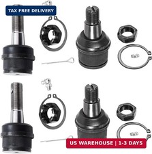 Detroit Axle - 4WD Front 4pc Ball Joints for Ford F-250 F-350 F-450 F-550 Excurs
