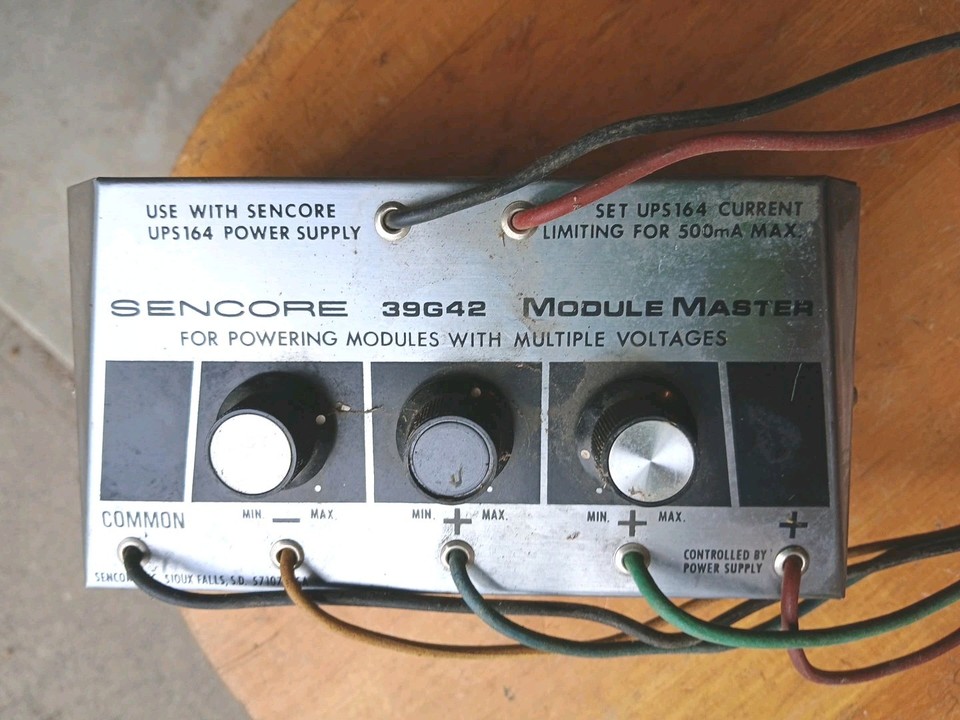 Sencore 39G42 Module Master Bench Top Component Tester, Tube Resistor ...