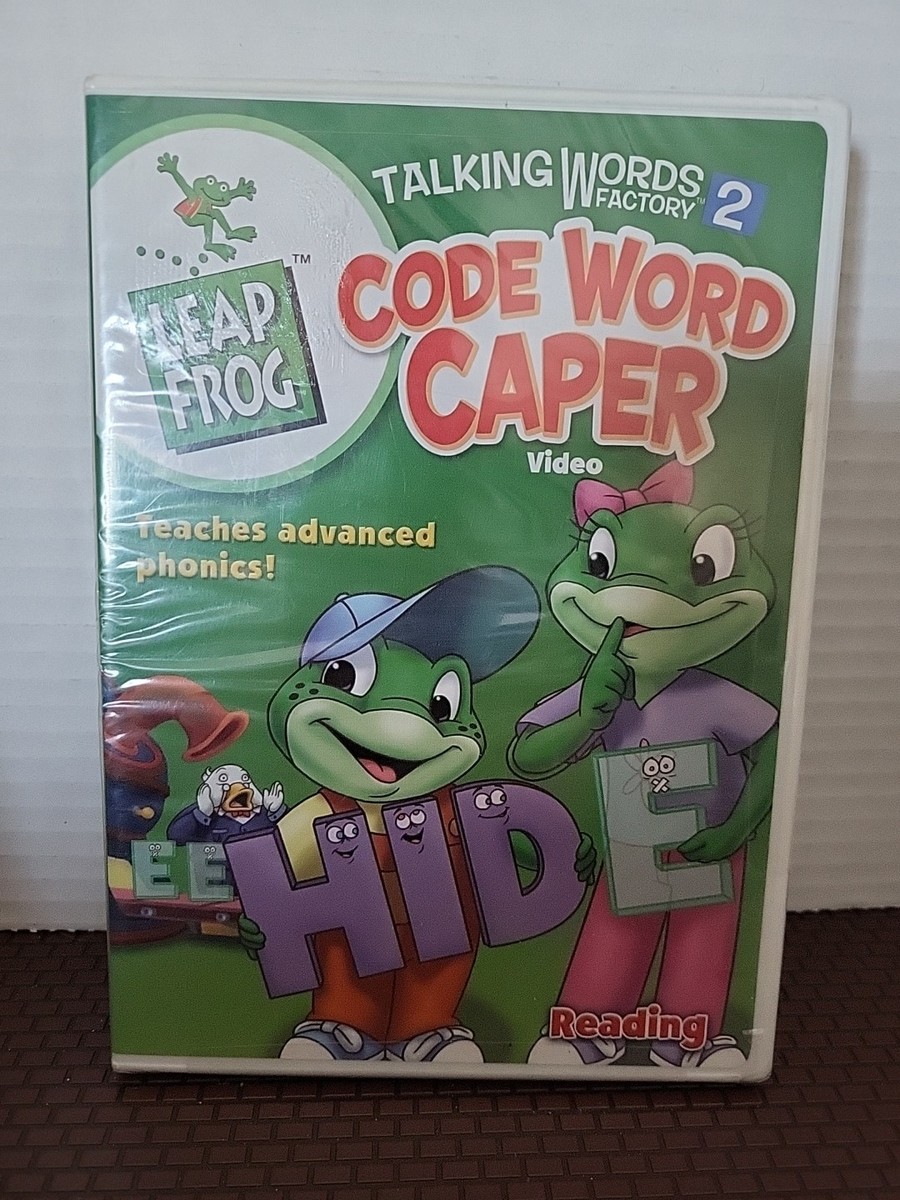 知育玩具 LeapFrog DVD set & Reader & word caper Amazon.com: LeapFrog: Code Word Caper Video (DVD) : Movies & TV