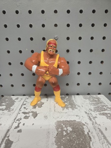 Vintage WWF Hulk Hogan Wrestling Action Figure...